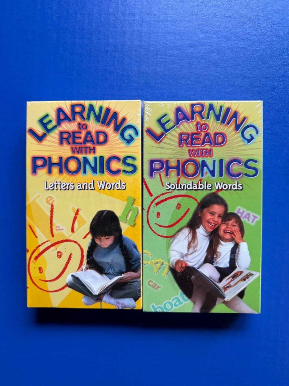 Learn to Read with Phonics: Soundable Words & Letters and Words - VHS - NEW